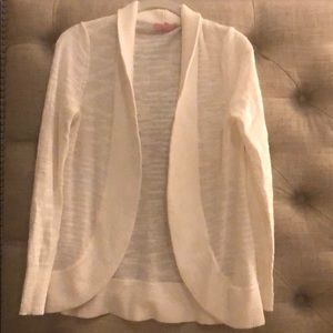 White Lilly Pulitzer Cardigan